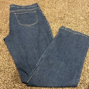 NYDJ in Marilyn Straight cut with LIFT X TUCK Technology.